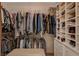 Spacious walk-in closet with ample shelving and hanging space at 301 Salinas Dr, Henderson, NV 89014