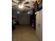 Spacious garage with overhead storage and cabinets at 3484 Twilight Star Dr, Las Vegas, NV 89117