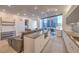 Open living space with modern kitchen at 3726 Las Vegas Blvd # 1002, Las Vegas, NV 89158