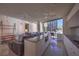 Open living space with modern kitchen at 3726 Las Vegas Blvd # 1002, Las Vegas, NV 89158