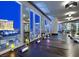 Bright yoga studio with city views and hardwood floors at 3750 Las Vegas Blvd # 3510, Las Vegas, NV 89158