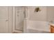 Bathroom with shower and bathtub at 3975 N Hualapai Way # 157, Las Vegas, NV 89129