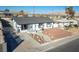 Aerial view of a remodeled home and surrounding neighborhood at 4476 Avondale Ave, Las Vegas, NV 89121