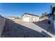 Detached garage with additional space in backyard at 4476 Avondale Ave, Las Vegas, NV 89121