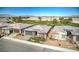 Modern home with golf course views and mountain backdrop at 4720 E Cactus Canyon Dr, Pahrump, NV 89061