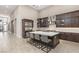 Gourmet kitchen with stainless steel appliances and large island at 5167 Rock Daisy Dr, Las Vegas, NV 89135