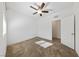 Spacious bedroom featuring ceiling fan and carpet flooring at 6333 Supernova Hill St, North Las Vegas, NV 89031