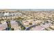 Aerial view of neighborhood and surrounding area at 7576 Windy Meadow Ave, Las Vegas, NV 89178