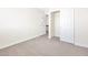 Bright bedroom with wood-look floors and spacious closet at 7645 Rustic Galleon St, Las Vegas, NV 89139