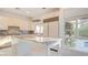 Kitchen with granite countertops and island, plus lots of cabinet space at 8236 Horseshoe Bend Ln, Las Vegas, NV 89113