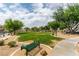 Green grassy area in the community park at 8808 Tom Noon Ave # 101, Las Vegas, NV 89178