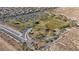 Aerial view of park, walking paths and open green space at 8971 Dallas Ridge Ave, Las Vegas, NV 89178