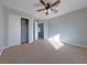 Bedroom with carpet, ceiling fan and closet at 8971 Dallas Ridge Ave, Las Vegas, NV 89178