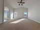 Spacious main bedroom with high ceilings and en-suite bathroom access at 8971 Dallas Ridge Ave, Las Vegas, NV 89178