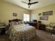 Bedroom with queen-size bed and workspace at , Las Vegas, NV 89118