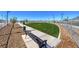 Fenced dog park with grassy area and benches at , North Las Vegas, NV 89084