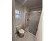 Bathroom with shower and toilet at 10013 Cresent Creek Dr, Las Vegas, NV 89134