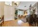 Bright living room with hardwood floors and decorative accents at 10032 Fox Springs Dr, Las Vegas, NV 89117