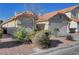 Single-story house with attached garage and desert landscaping at 1109 Sloop Dr, Las Vegas, NV 89128