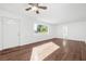 Spacious living room with hardwood floors and lots of natural light at 1206 Douglas Dr, Las Vegas, NV 89102
