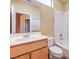 Clean bathroom with single sink, shower, and toilet at 17 Haig Point Ct, Henderson, NV 89052