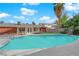 Large turquoise pool and expansive patio at 1812 S 16Th St, Las Vegas, NV 89104