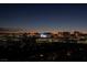 Night aerial view of city skyline at 3111 Bel Air Dr # 20H, Las Vegas, NV 89109
