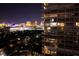 Night view of city skyline from high-rise building at 3111 Bel Air Dr # 20H, Las Vegas, NV 89109