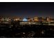 Night view of Las Vegas skyline from Regency Towers at 3111 Bel Air Dr # 20H, Las Vegas, NV 89109