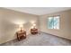 Bright bedroom with two nightstands and ample carpet at 3145 E Flamingo Rd # 2122, Las Vegas, NV 89121