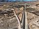 Aerial view of a large property with a road at 4255 W State Highway 168, Moapa, NV 89025