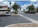 Community parking lot with gated entry at 4471 Rich Dr # D, Las Vegas, NV 89102