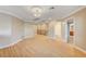 Large bedroom with hardwood floors, high ceilings and ensuite bathroom at 6336 Fence Post St, Las Vegas, NV 89148