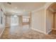 Spacious dining room with tile floors and crown molding at 6336 Fence Post St, Las Vegas, NV 89148