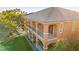 Two-story house with large covered patio at 7258 Sashaying Spirit Ct, Las Vegas, NV 89131