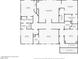 Five bedroom, four bathroom house floor plan at 7258 Sashaying Spirit Ct, Las Vegas, NV 89131