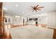 Spacious living room with hardwood floors and high ceilings at 7258 Sashaying Spirit Ct, Las Vegas, NV 89131