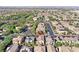 Aerial view highlighting a house among similar homes at 8212 Opal Falls St, North Las Vegas, NV 89085
