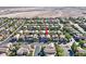 Aerial view of a house in a residential neighborhood at 8212 Opal Falls St, North Las Vegas, NV 89085