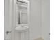 Clean and modern bathroom with pedestal sink and mirror at 8212 Opal Falls St, North Las Vegas, NV 89085