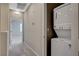 Convenient laundry area with stackable washer and dryer at 8486 Insignia Ave # 101, Las Vegas, NV 89178