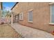 Brick paved patio and pergola in backyard at 10079 S Riley St, Las Vegas, NV 89178