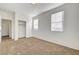 Bright bedroom with large closet and neutral walls at 10079 S Riley St, Las Vegas, NV 89178