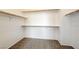 Large walk-in closet with double hanging rods at 10079 S Riley St, Las Vegas, NV 89178