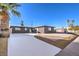 Modern house exterior with a long driveway at 104 Temple Dr, Las Vegas, NV 89107