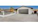 Newly remodeled home with modern curb appeal and a large yard at 1208 Marion Dr, Las Vegas, NV 89110