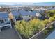 Aerial view of house with a large backyard at 1610 Dire Wolf Avenue, North Las Vegas, NV 89084