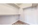 Large walk-in closet with double hanging rods at 2725 S Nellis Blvd # 2197, Las Vegas, NV 89121