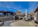 Private rooftop patio with seating area, perfect for outdoor entertaining at 330 Shadybrook Ln # D, Las Vegas, NV 89107