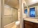 Full bathroom with shower/tub combo and vanity at 3811 Desert Marina Dr # 132, Laughlin, NV 89029